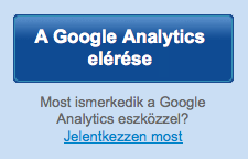 A Google Analytics elérése