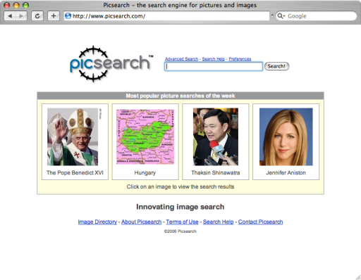 Találatok a Picsearch-on a Hungary kifejezésre keresve 2006. szeptember 27-én