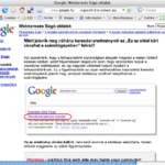 Google Súgólap a káros oldalakról